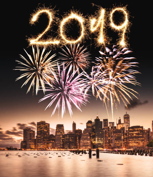 istock new year fireworks in new york 1075684618