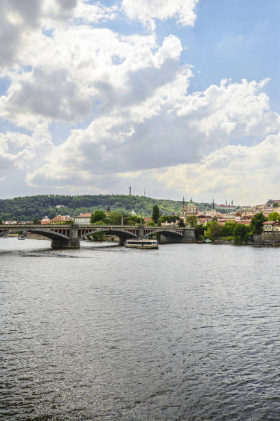 istock The View from embankment of Prague 1075698334
