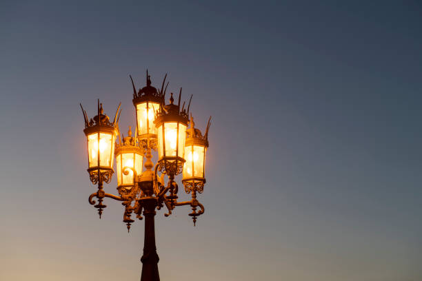 istock Street lamp in Dresden 1075705580