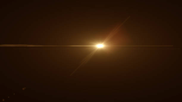 istock Orange lens flare light 1075733860