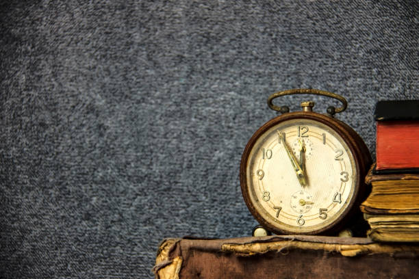 istock Vintage watch. Free space for text. 1075761508