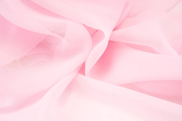 istock Texture chiffon fabric pink color for backgrounds 1075769794