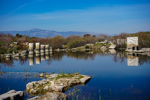 Miletos, Ancient city. Milet, Aydin, Turkey, Tourism, Water, Old Ruin