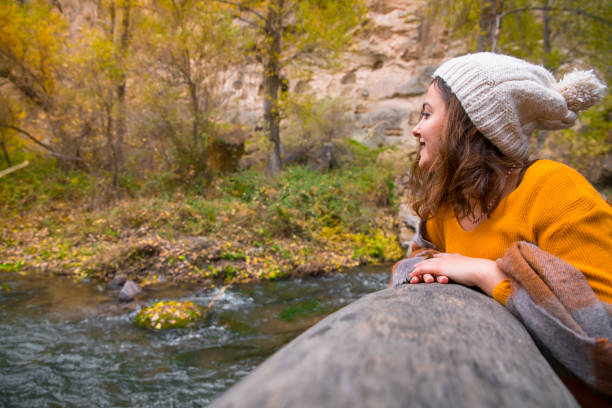 istock Traveler Looks at Landscape 1075842120