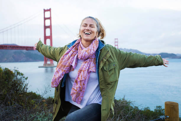 istock 44 years old women visiting San Francisco 1075848206