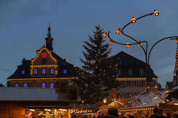 istock christmas lights at market place in advent december 1075867584