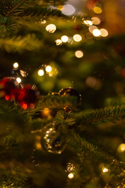 istock christmas tree decoration at xmas market 1075895062