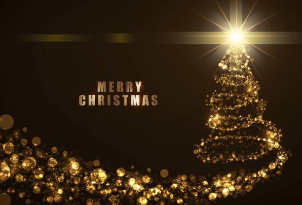 istock Happy new year gold color background. vector illustration 1075899942