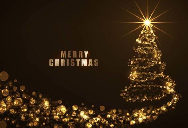 istock Happy new year gold color background. vector illustration 1075899958