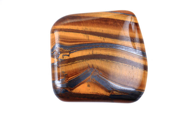 istock tiger eye mineral isolated 1075950102