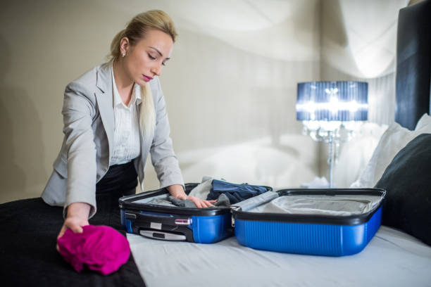 istock Business woman traveling 1075976466