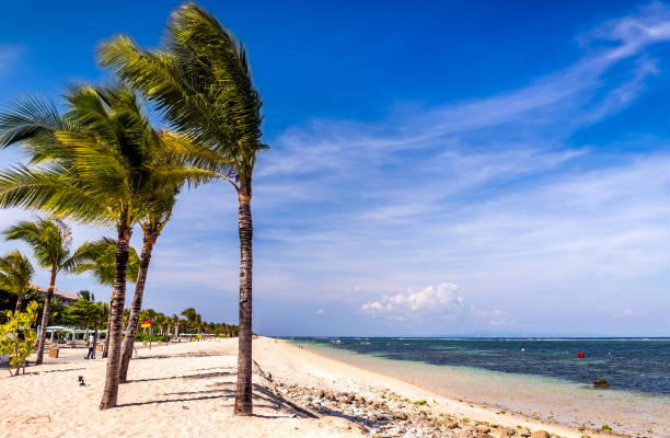 istock Geger beach on Bali island 1076003452