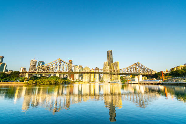 istock The Story Bridge in Brisbane City 1076006564