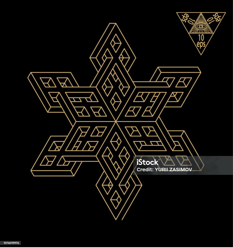Impossible Math Symbol Impossible Geometry Symbols Vector Set Stock Illustration - Download ...