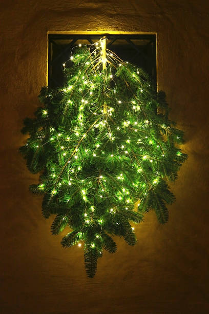 istock green advent decoration with chain of lights 1076041234