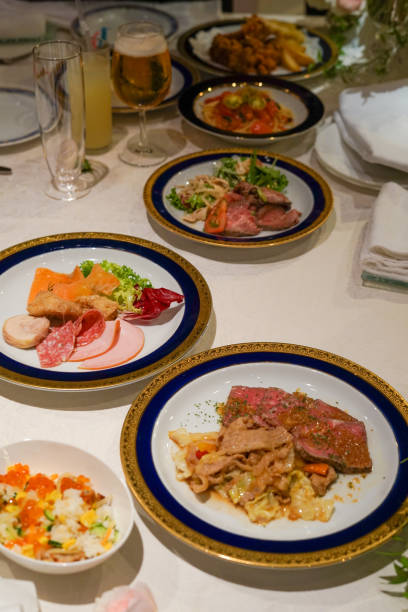 istock Image of wedding cuisine 1076052996