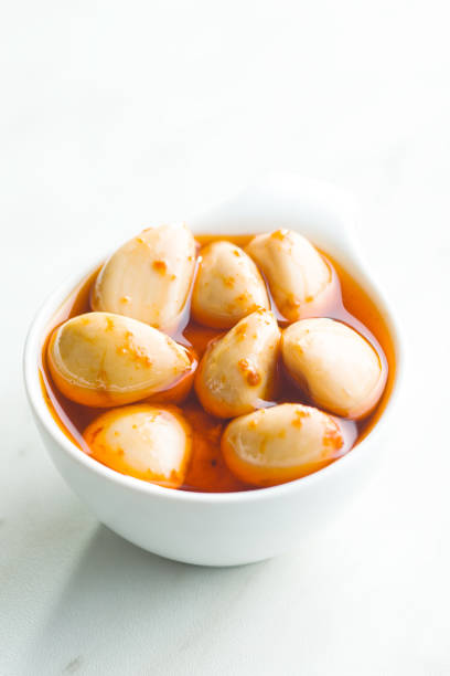 istock Tasty preserved garlic 1076053204