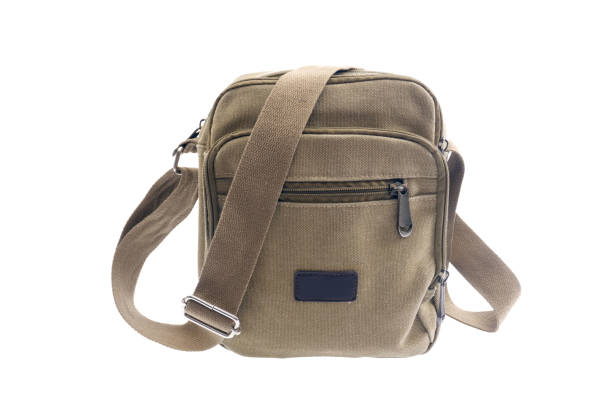 istock man with  canvas fanny pack 1076054492
