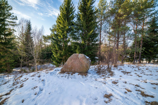 istock large granite rock single in nature 1076065164
