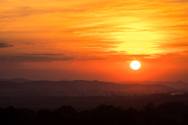 Sonnenuntergang Himmel Scape – Foto