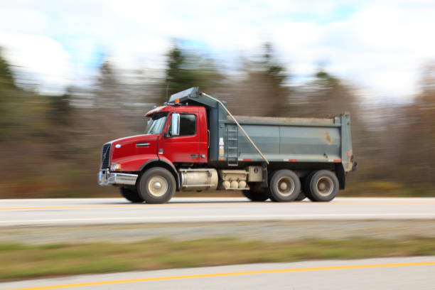 istock Truck with lots of motion blur 1076088778