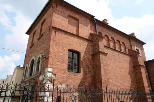 istock Facade of Synagogue in Krakow 1076107664