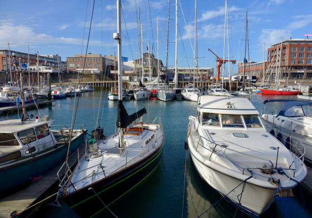 istock The pleasure harbour of Scheveningen 1076118406