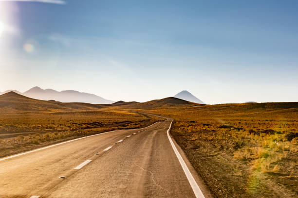 istock Highway in Atacama desert 1076118768