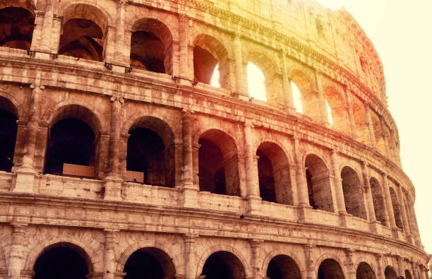 istock Low Angle View Of Coliseum Against Sky 1076137058
