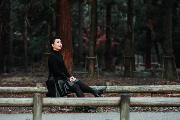 istock Asian woman with nature 1076146686
