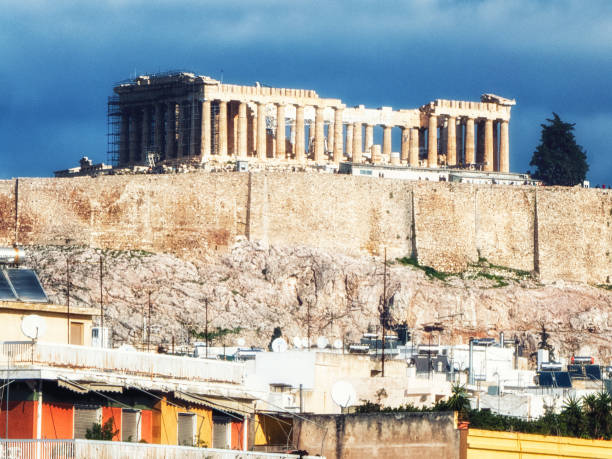 istock Acropolis Hill and Parthenon in Athens, Greece 1076155006