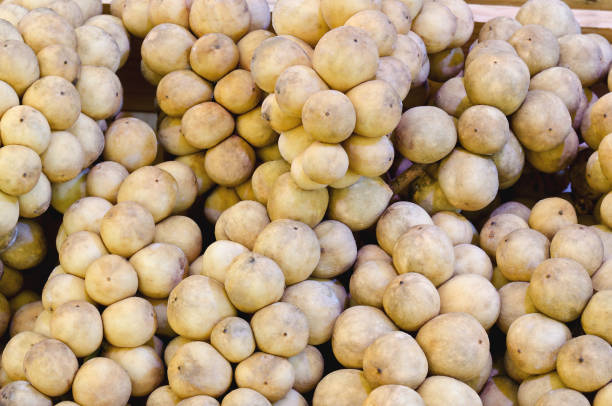 istock Longkong or Lanzones fruit in market 1076157734