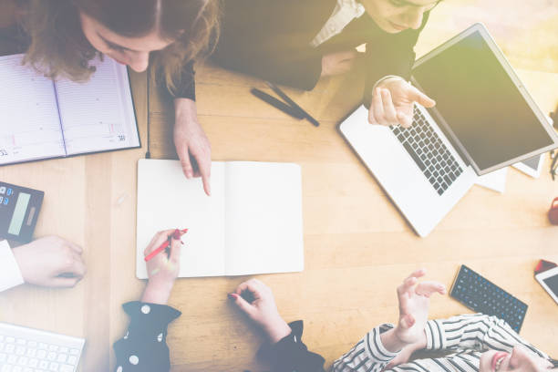 istock Business Colleagues Working In Office 1076160726