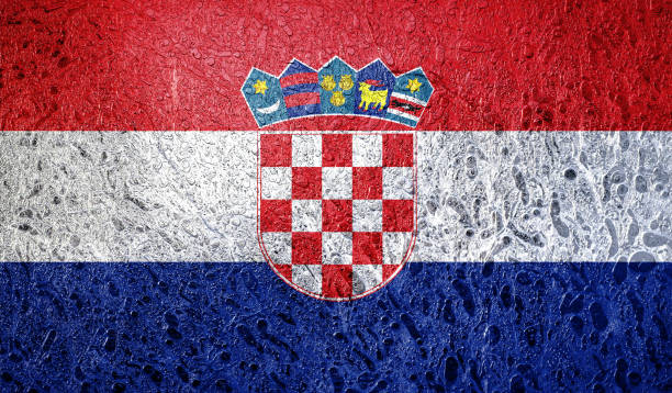 istock flag of Croatia 1076173658