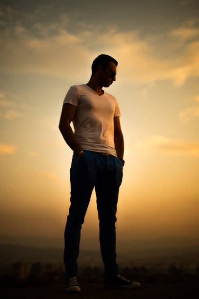 istock Silhouette of a man 1076184872