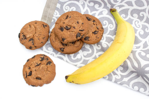 istock Chocolate Cookies with Banana 1076215052