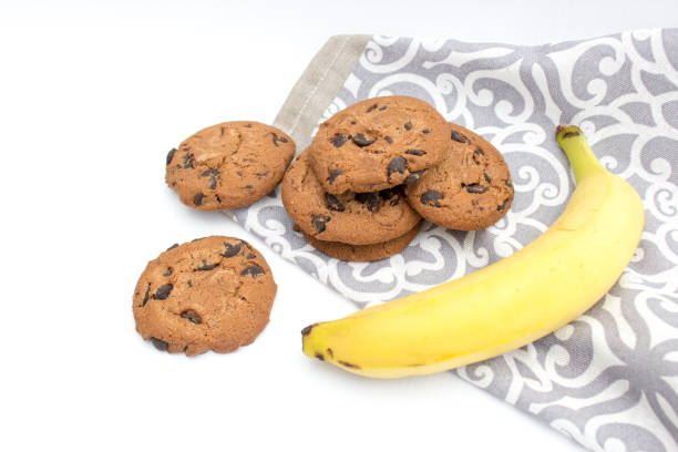 istock Chocolate Cookies with Banana 1076215068