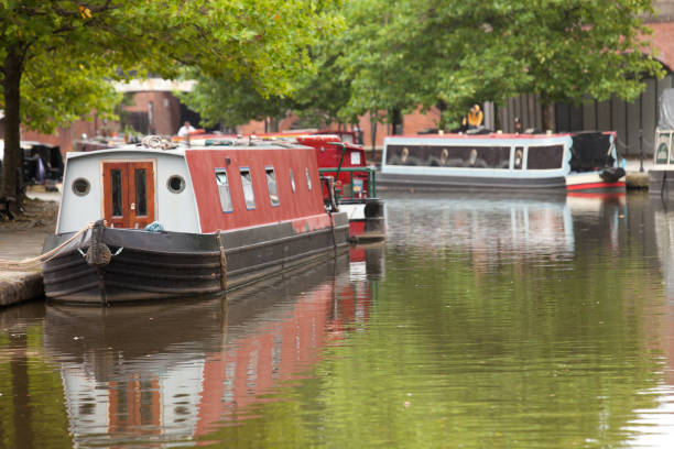 istock Barges in Manchester 1076217118