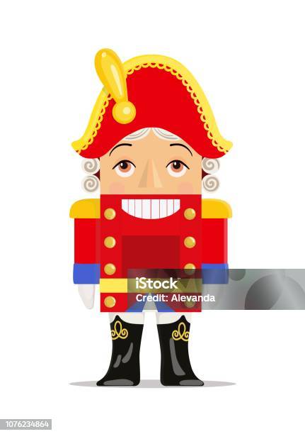 Fairy Tale Character The Nutcracker Childrens Toy Vector Illustration Stock Illustration - Download Image Now
