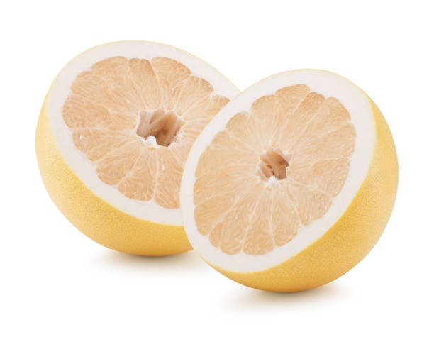 istock half of pomelo isolated on a white background 1076257922