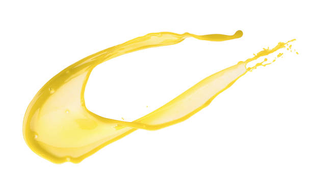 istock yellow paint splash isolated on a white background 1076260346