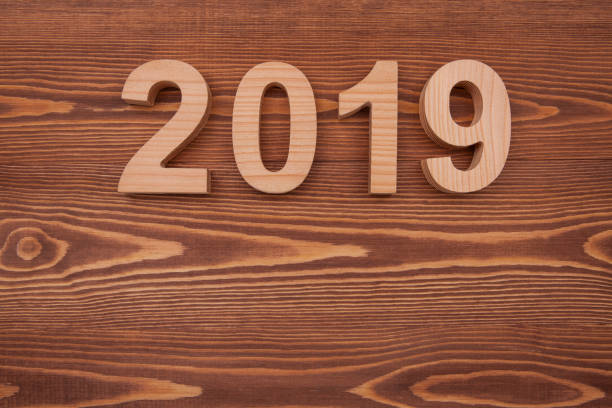 istock New year concepts 2019 with wooden number 1076266418