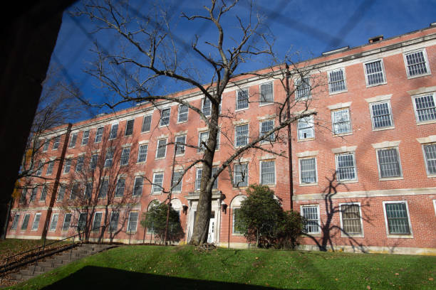 istock Urban blight -  condemned historic building in Weston, Wv. 1076276750