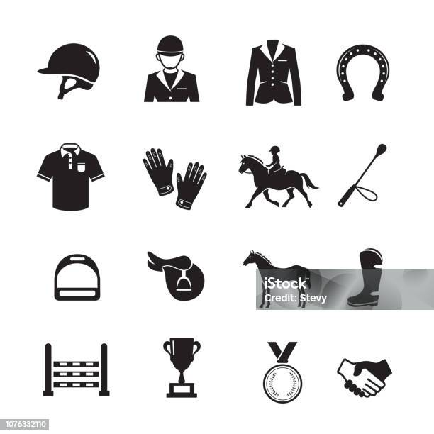 Horse Racing Icon Stock Illustration - Download Image Now - Icon Symbol, Horse, Horse Racing