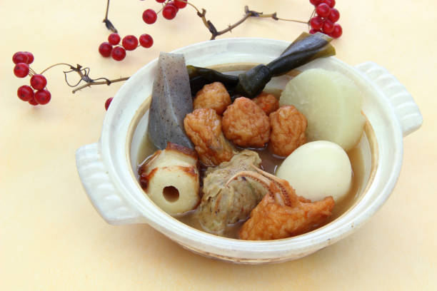 istock Japanese food Oden 1076332956