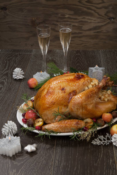istock Roasted Christmas Turkey with Grab Apples 1076351212