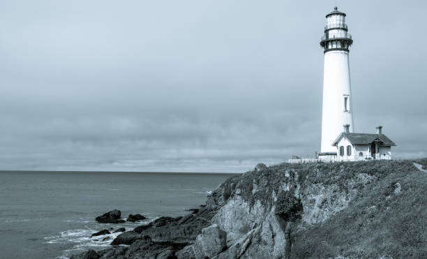 istock Northern California Lighthouse ominous landscape 1076352196