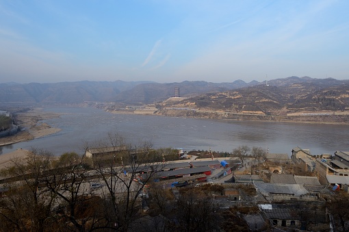 Qikou ancient town-Lin county,Shanxi Province,China,\nQikou ancient town is a famous historical and cultural town in \nChina and a national key cultural relic protection unit.\nIt and the surrounding villages were announced by the world \ncultural heritage foundation as \
