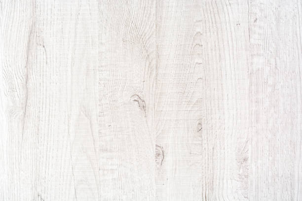 белая окрашенная деревянная доска - knotted wood wood material striped стоковые фото и изображ�ения