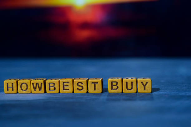 istock How best buy on wooden blocks 1076406828